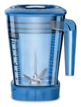 Waring 1.4 L Blue Copolyester Raptor Jar CAC93XI-06 Blue