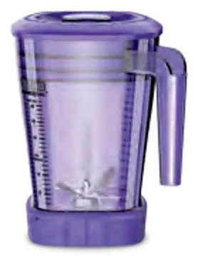 Waring 1.4 L Purple Copolyester Raptor Jar CAC93XI-10 Purple