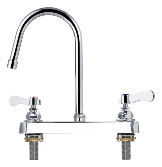 Powerline Deck-Mounted Workboard Faucet P-0320 8″ (203 mm) centers