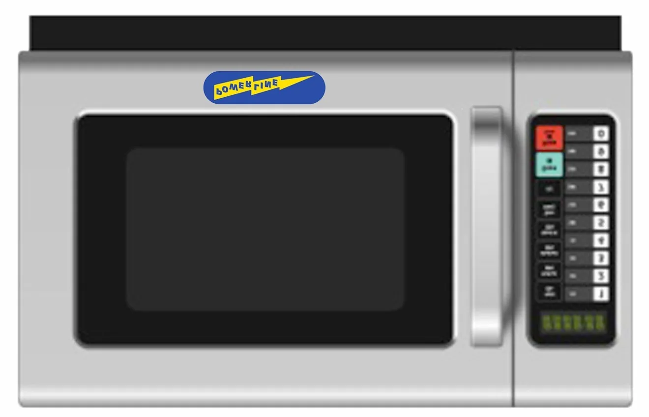 Powerline Commercial Microwave Oven PEC18-60-B 34 L 1800 W