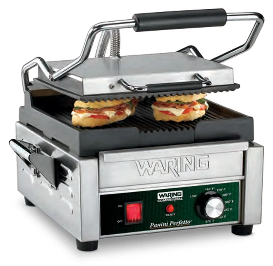Waring Panini Perfetto Compact Panini Grill WPG150E 24 x 23.5 cm (EU F-plug (Schuko))