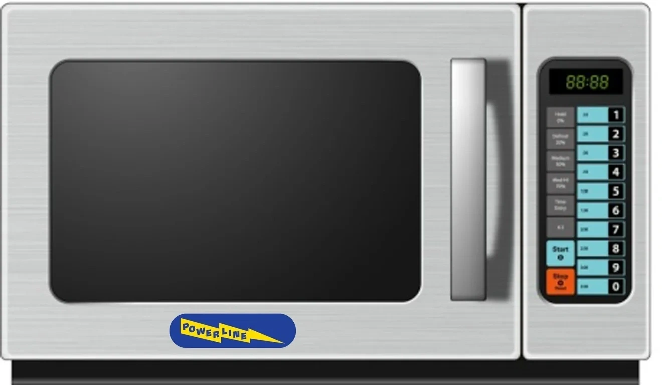 Powerline Commercial Microwave Oven PRCS511TS-B 25 L 1000 W